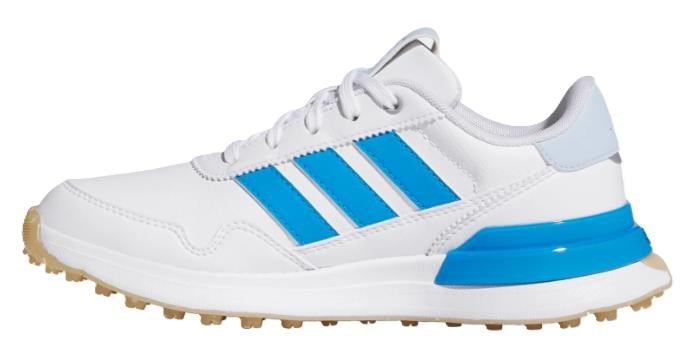 Adidas S2G 26 Spikeless obuwie dla dzieci, biało/niebieski