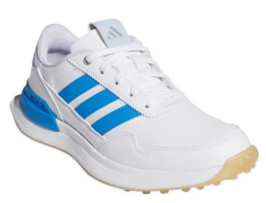 Adidas S2G 26 Spikeless obuwie dla dzieci, biało/niebieski
