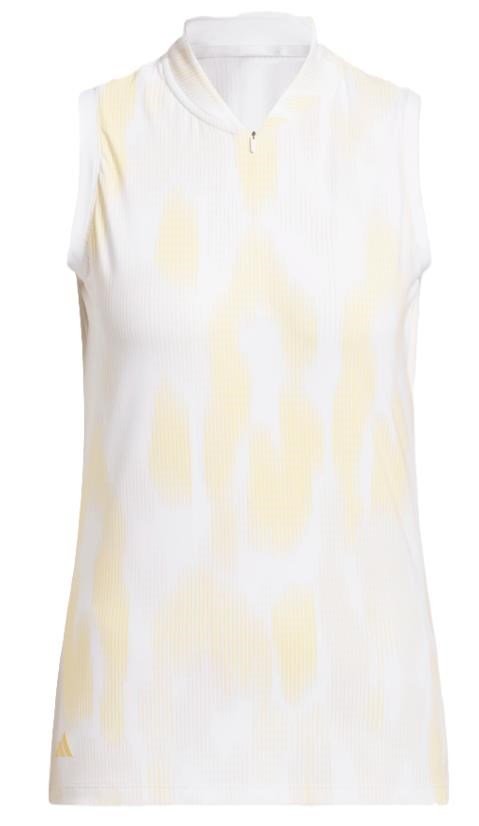 Adidas Ultimate365 Tour Printed Sleeveless damskie polo, seicta