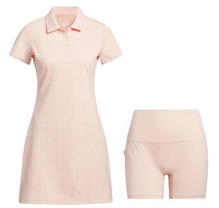 Adidas Ultimate+ sukienka golfowa, blush pink