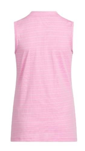 Adidas Sleeveless dziecięce polo, różowe