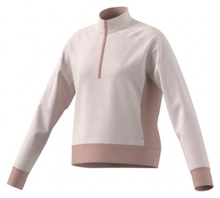 Adidas Textured Layer junior bluza, blush pink