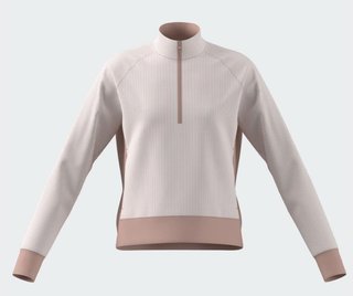 Adidas Textured Layer dziecięce polo, różowa