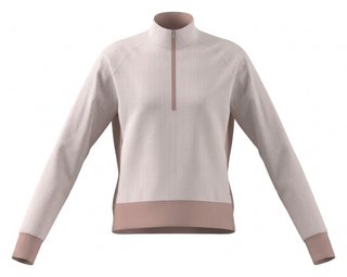 Adidas Textured Layer junior bluza, blush pink