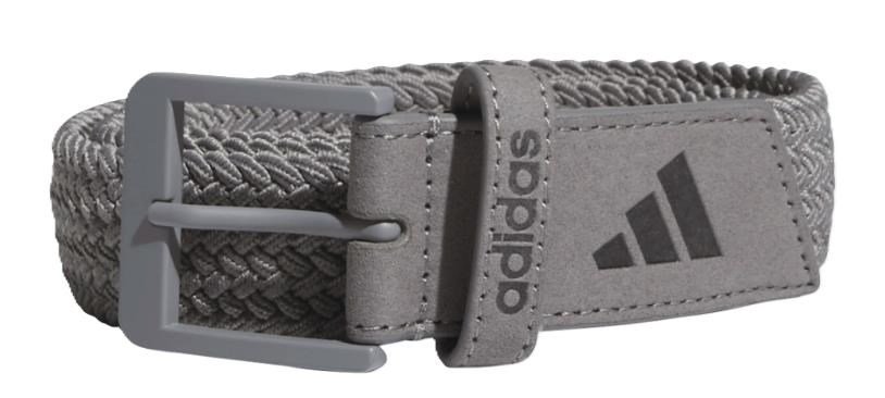 Adidas Braided Stretch pasek męski, szary