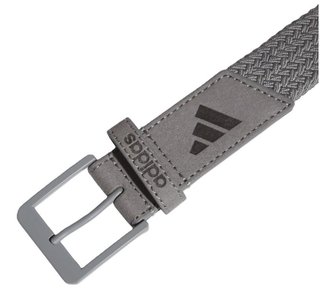 Adidas Braided Stretch pasek męski, szary