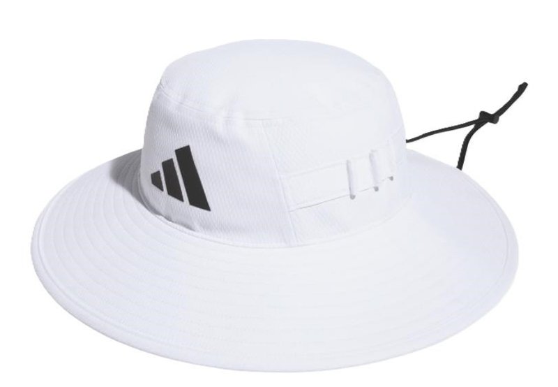 Adidas Wide Brim unisex kapelusz, biały