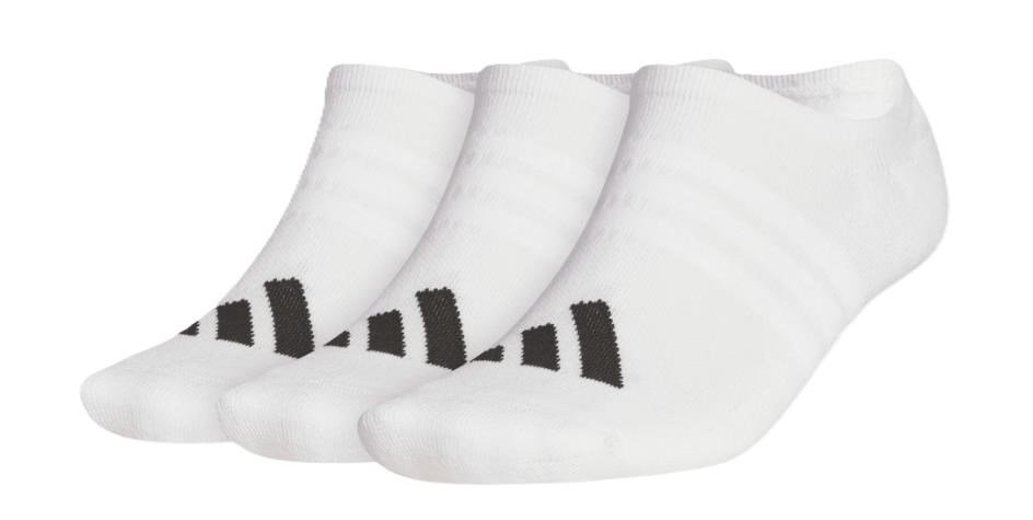 Adidas No Show męskie skarpetki, białe, 3 pary