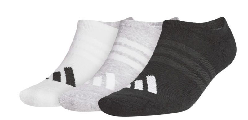 Adidas Performance No Show męskie skarpetki, miks kolorów, 3 pary