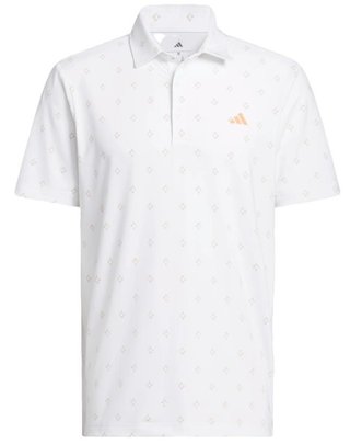 Adidas Ultimate365 Essence Print męskie polo, białe