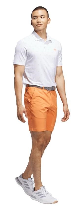 Adidas Ultimate365 Essence Print męskie polo, białe
