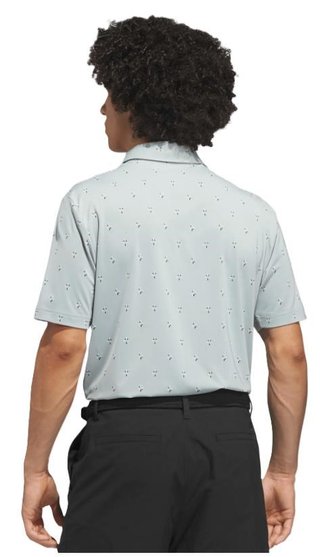 Adidas Ultimate365 Essence Print męskie polo, wosa