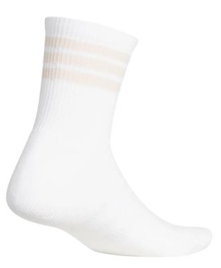 Adidas Half Crew 3-Stripes unisex skarpetki, białe
