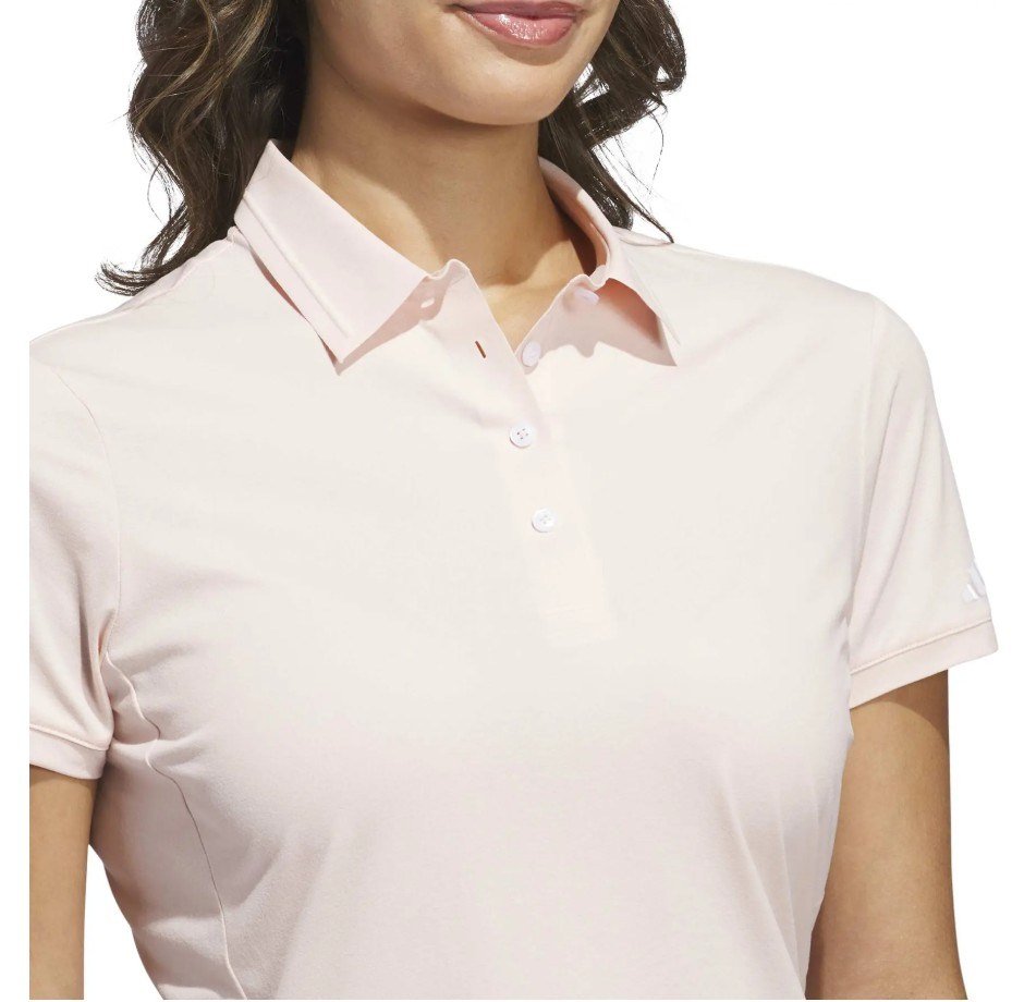 Adidas Ultimate365 Tour Twistknit damskie polo, różowe