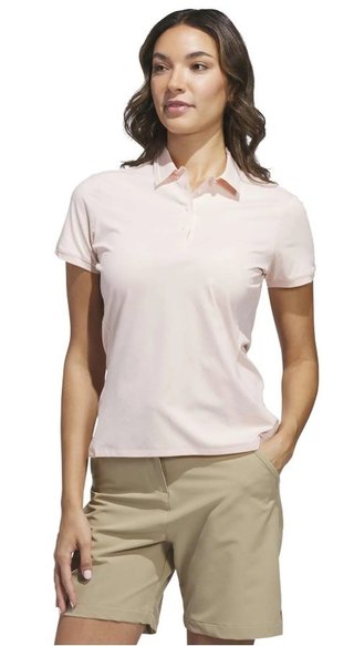 Adidas Ultimate365 Tour Twistknit damskie polo, różowe