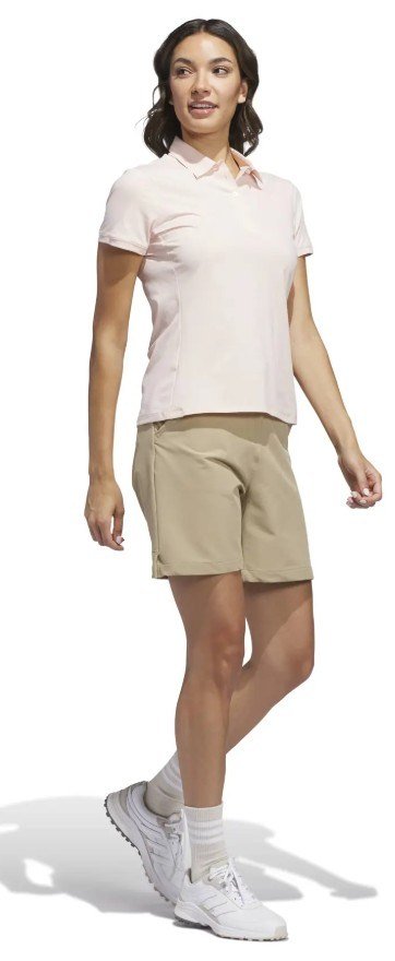 Adidas Ultimate365 Tour Twistknit damskie polo, różowe