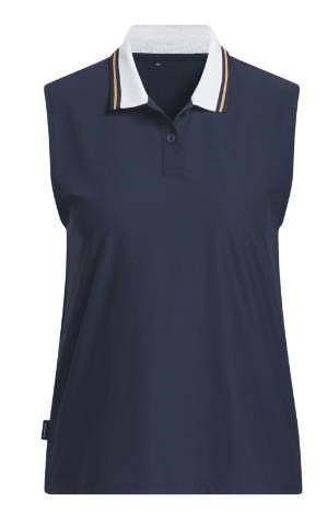 Adidas Beyond The Course Twistknit damskei polo, granatowe