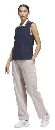 Adidas Beyond The Course Twistknit damskei polo, granatowe