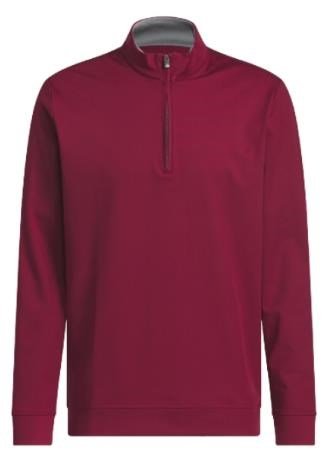 Adidas Ultimate365 Classic Quarter-Zip męska bluza, burgundy