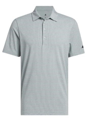Adidas Ultimate365+ Go-To Print męskie polo, wosa/navy
