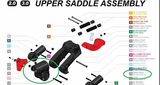 Clicgear Hinge Pivot akcesoria do wózka