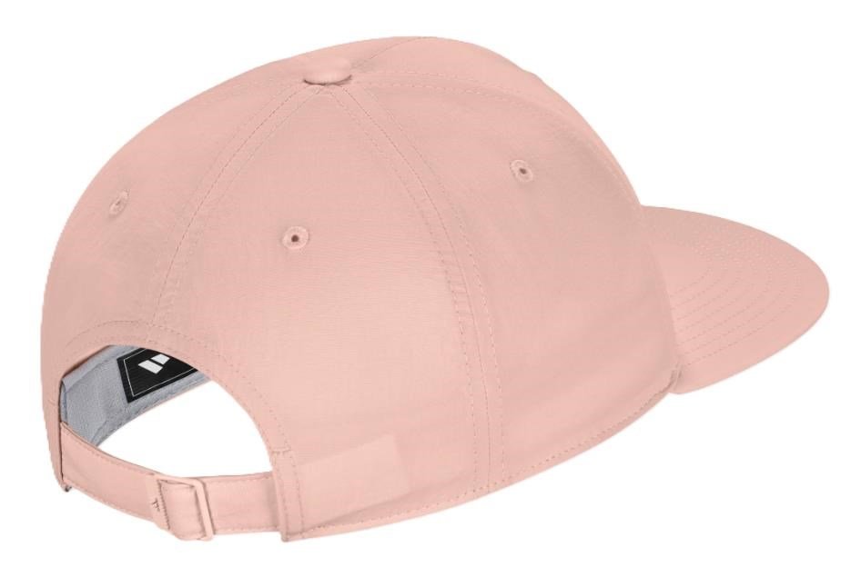 Adidas Crinkled Nylon unisex czapka z daszkiem, blush pink
