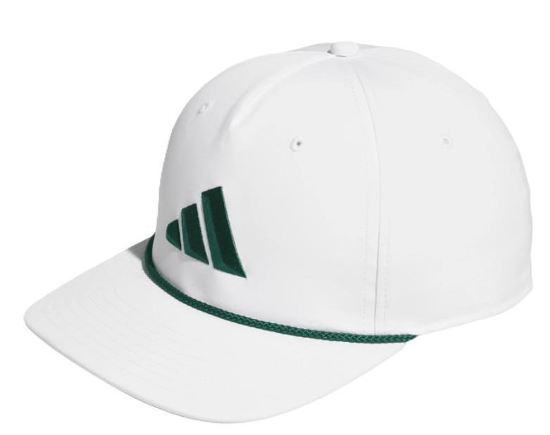 Adidas Tour 5-panel męska czapka z daszkiem, biało/zielona