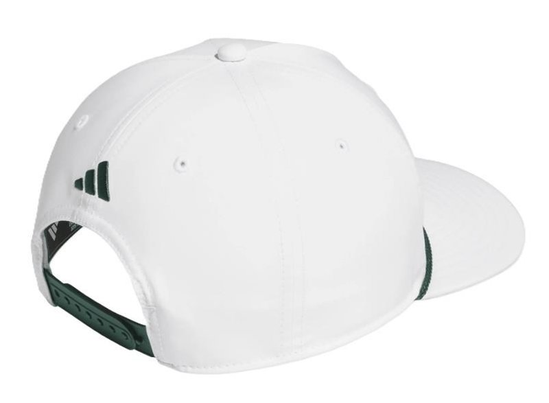 Adidas Tour 5-panel męska czapka z daszkiem, biało/zielona