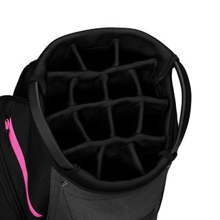 TaylorMade Cart Lite cart bag, czarno/szaro/neonowy róż
