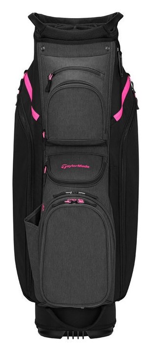 TaylorMade Cart Lite cart bag, czarno/szaro/neonowy róż