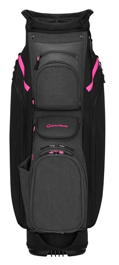 TaylorMade Cart Lite cart bag, czarno/szaro/neonowy róż