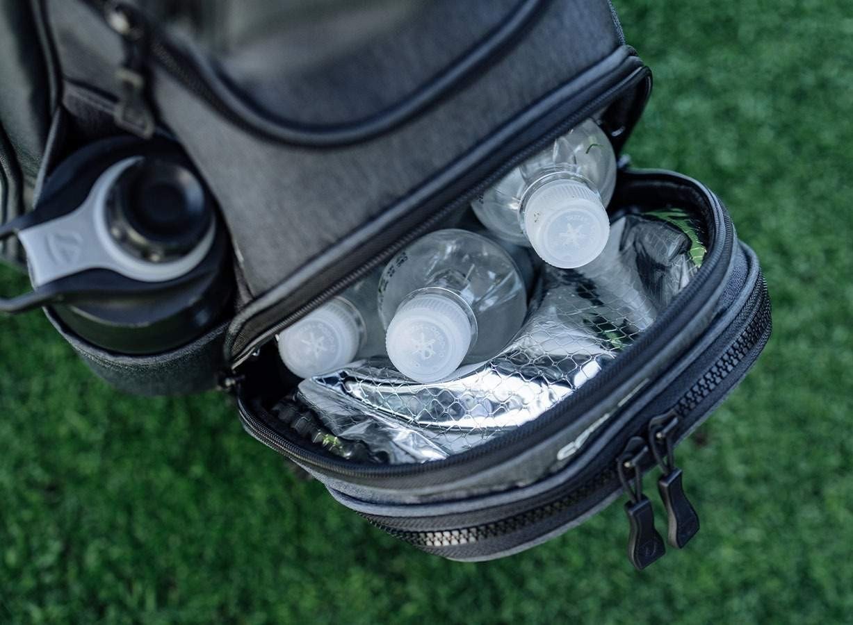 TaylorMade Cart Lite cart bag, czarno/szaro/neonowy róż