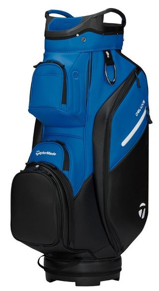 TaylorMade Deluxe cart bag, czarno/niebieski
