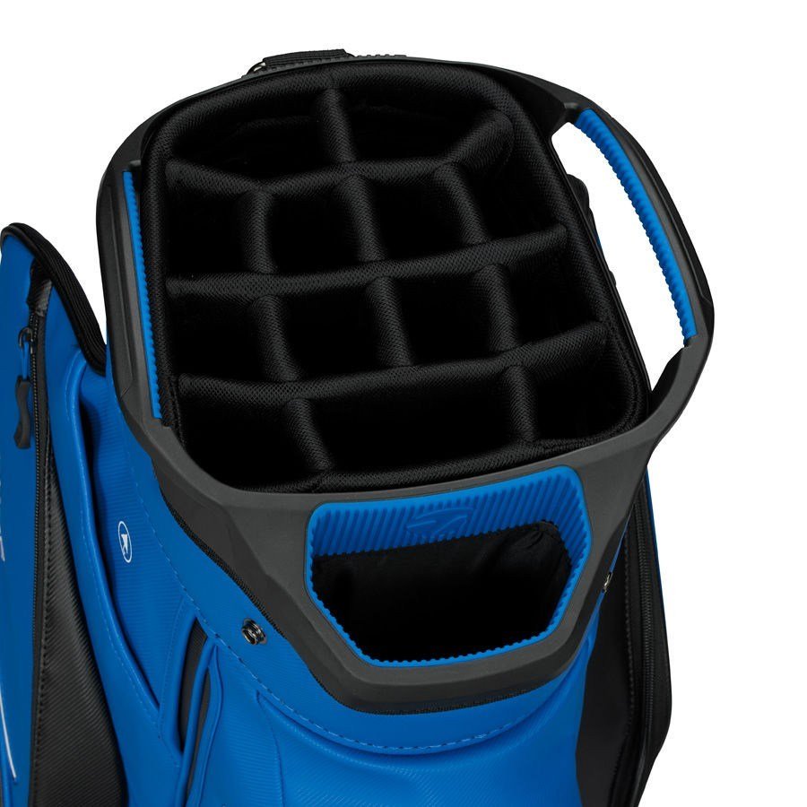 TaylorMade Deluxe cart bag, czarno/niebieski