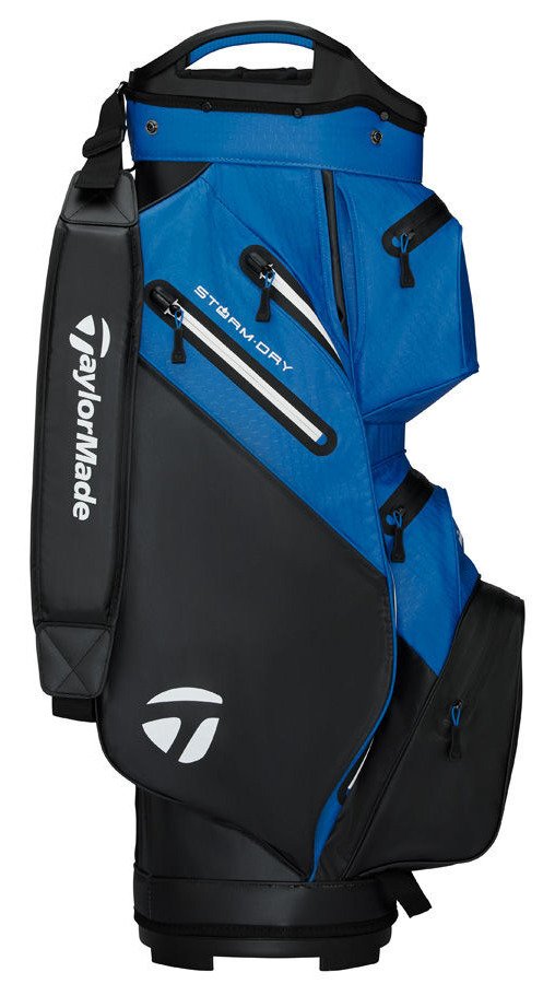 TaylorMade Storm Dry cart bag, czarny/niebieski