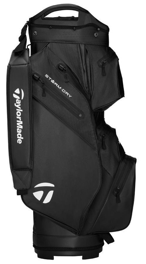 TaylorMade Storm-Dry Waterproof cart bag, czarny