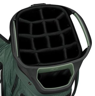 TaylorMade Storm Dry cart bag, czarny/dark sage