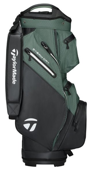 TaylorMade Storm Dry cart bag, czarny/dark sage