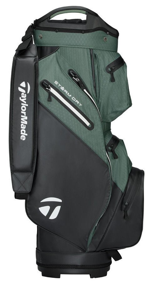 TaylorMade Storm Dry cart bag, czarny/dark sage