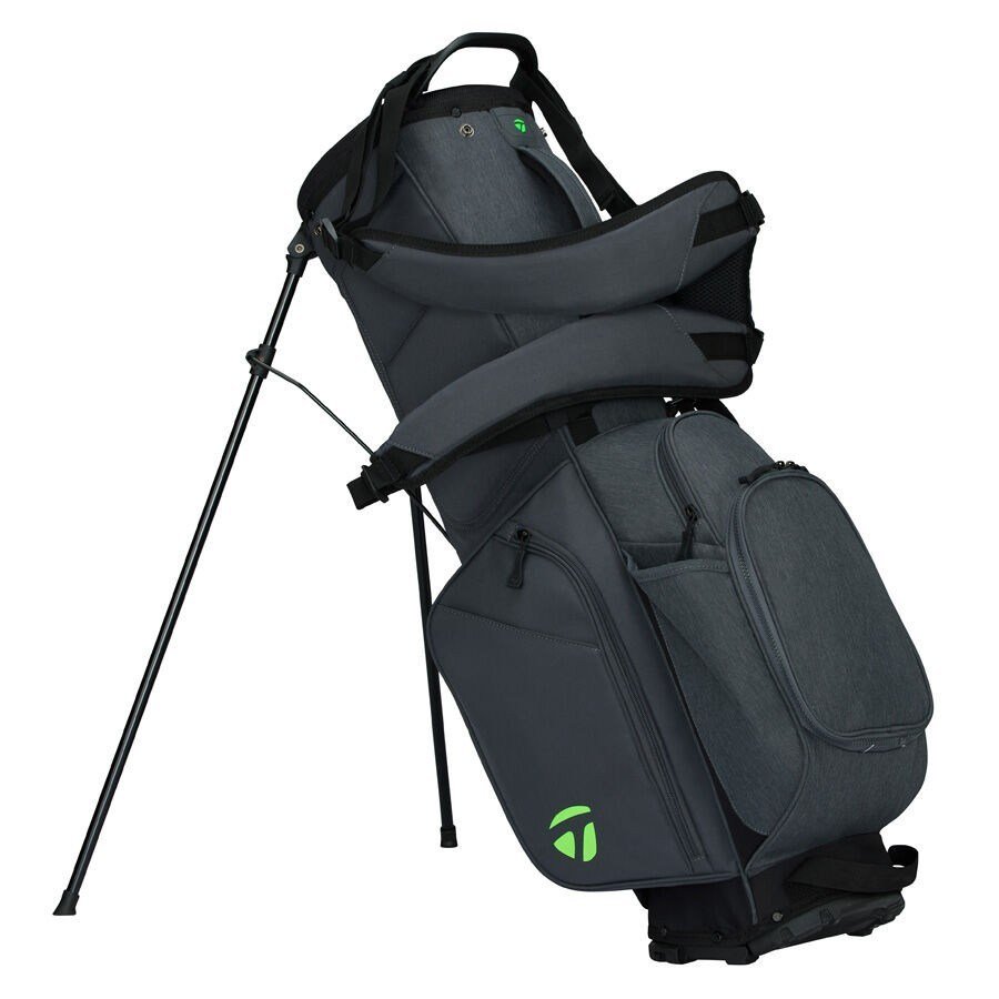 TaylorMade FlexTech stand bag, szaro/zielony neon