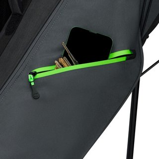 TaylorMade Flextech Carry stand bag, szaro/czarno/neonowa zieleń
