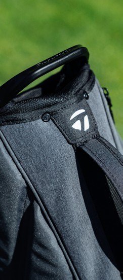 TaylorMade Flextech Carry stand bag, szaro/czarno/neonowa zieleń