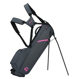 TaylorMade Flextech Carry stand bag, szaro/neonowy róż