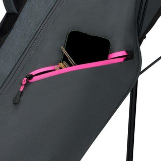TaylorMade Flextech Carry stand bag, szaro/neonowy róż