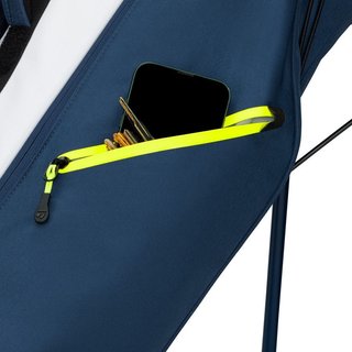 TaylorMade Flextech Carry stand bag, niebiesko/biało/limetka