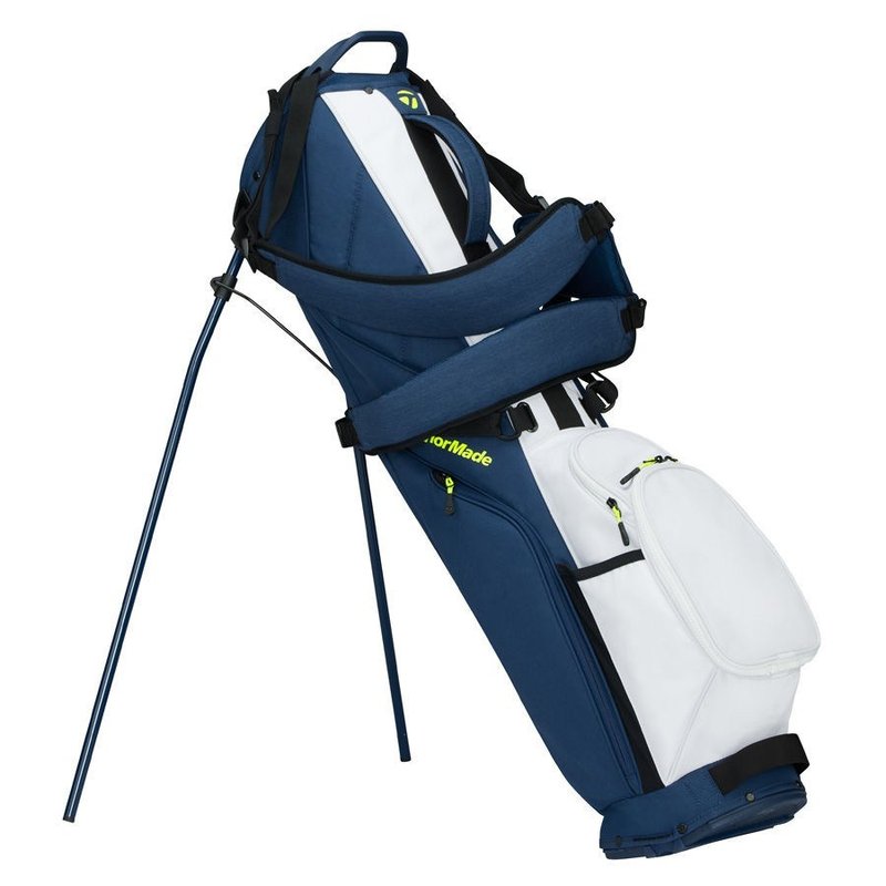 TaylorMade Flextech Carry stand bag, niebiesko/biało/limetka