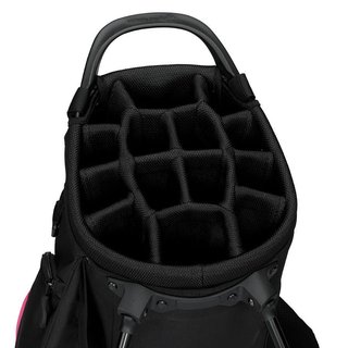 Taylormade Flextech Crossover stand bag, czarno/szaro/neonowy róż