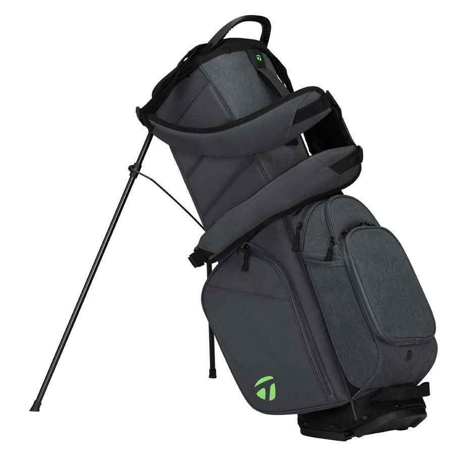 Taylormade Flextech Crossover stand bag, szaro/neonowy zieleń