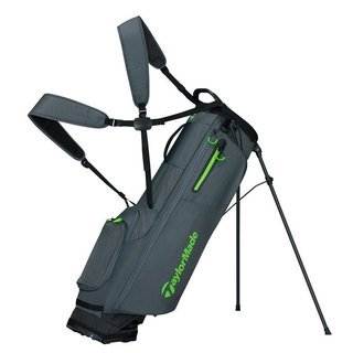 TaylorMade FlexTech Super Lite stand bag, szaro/neonowa zieleń