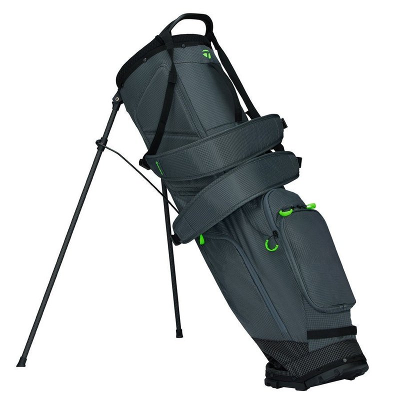 TaylorMade FlexTech Super Lite stand bag, szaro/neonowa zieleń